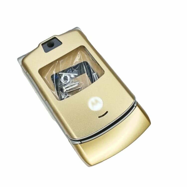 Корпус для Motorola V3 (Цвет: золото)