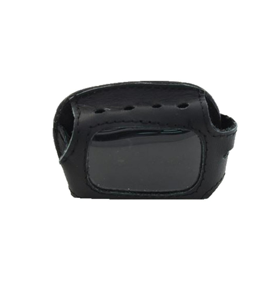 Чехол кожаный Gcar для брелков Cenmax vigilant V-7, ST-7, цвет черный