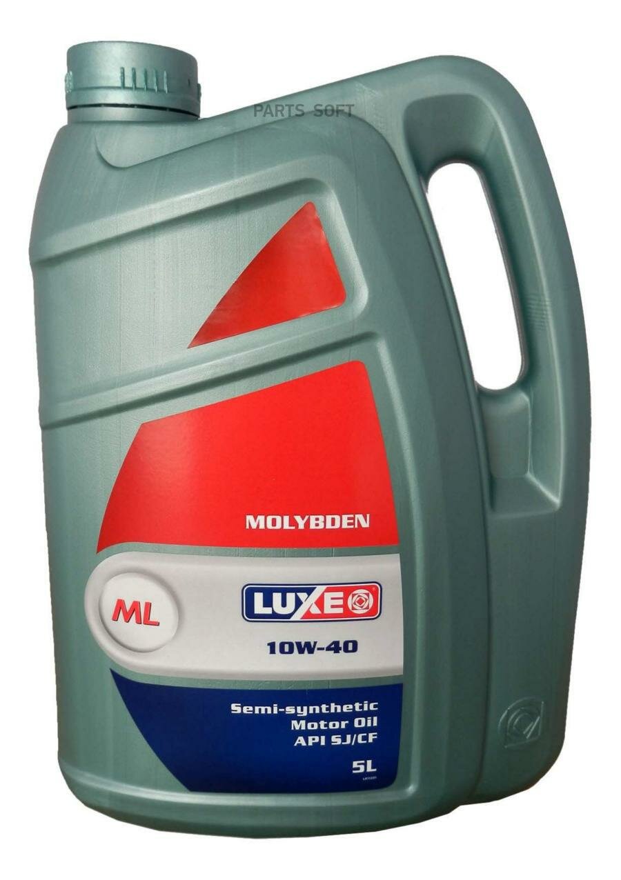 LUXE 113 моторное масо LUXE MOLYBDEN ML SAE 10W-40 5