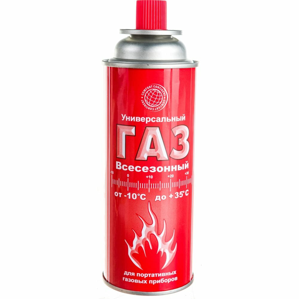 фото Универсальный цанговый газовый баллон для портативных газовых приборов Спец СИБ-400