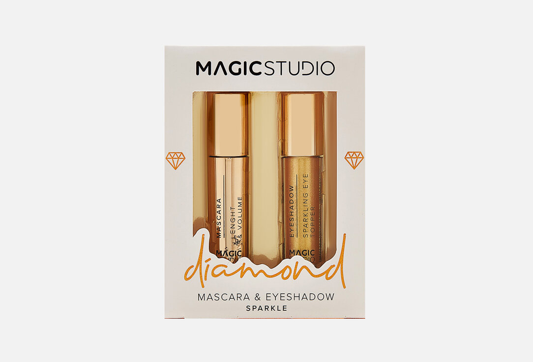 Мини набор для глаз MAGIC STUDIO, Diamond Sparkle Mascara & Eyeshadow 2шт