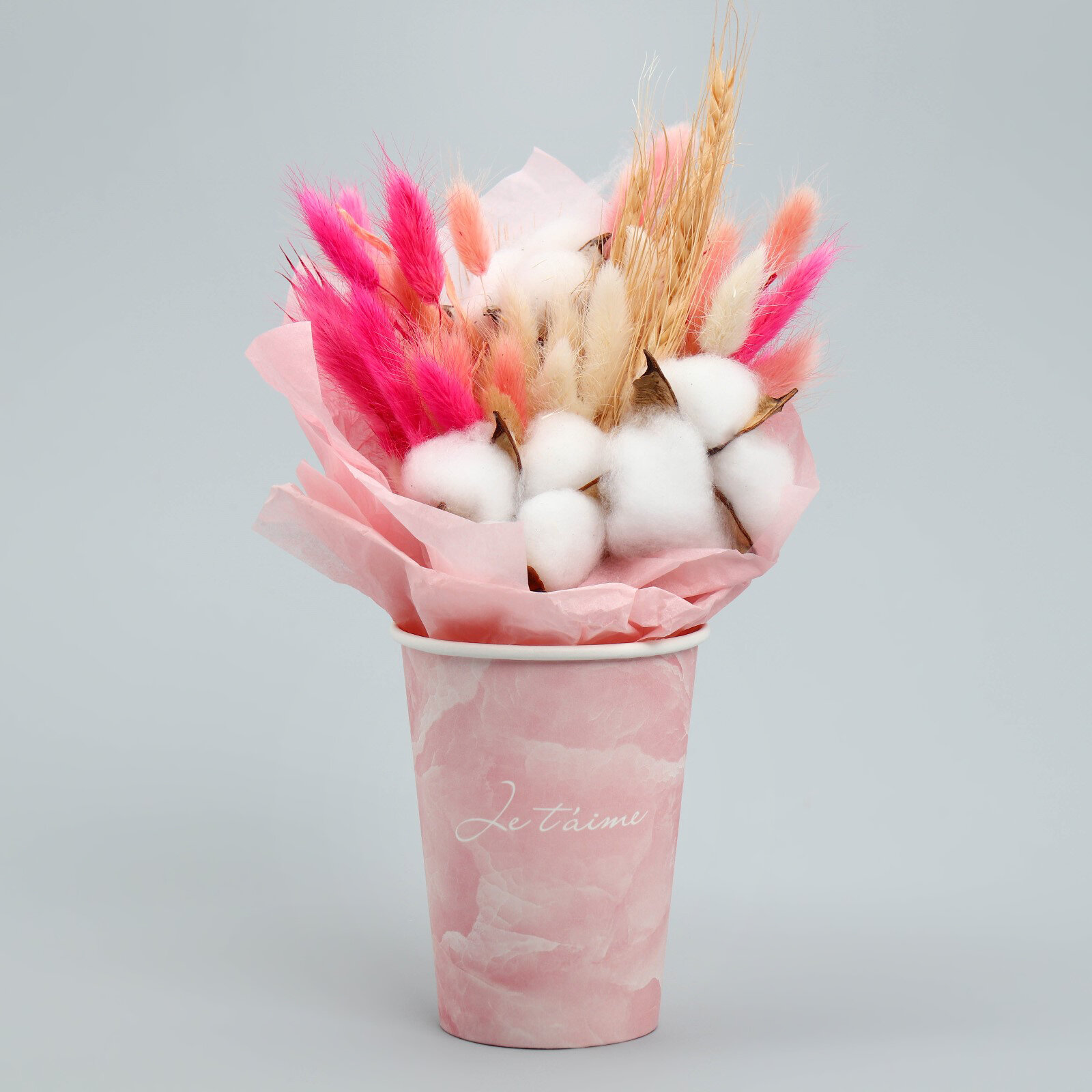 фото Стакан для цветов «Мрамор», 350 мл