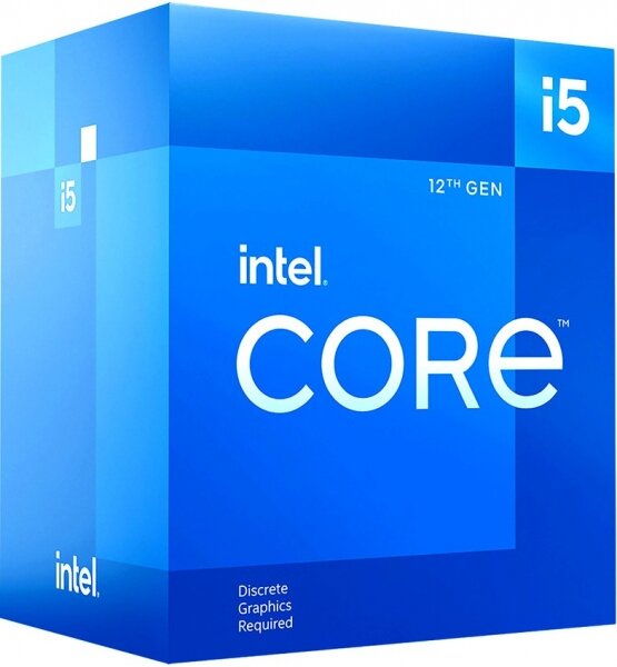 Процессор INTEL Core i5-12400F 2.5GHz, LGA1700 (BX8071512400F), BOX