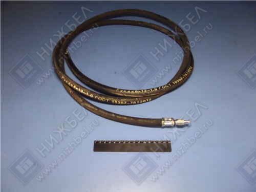 фото Россия Шланг манометра КАМАЗ мех. давл. масла L=2700 мм (ГОСТ)