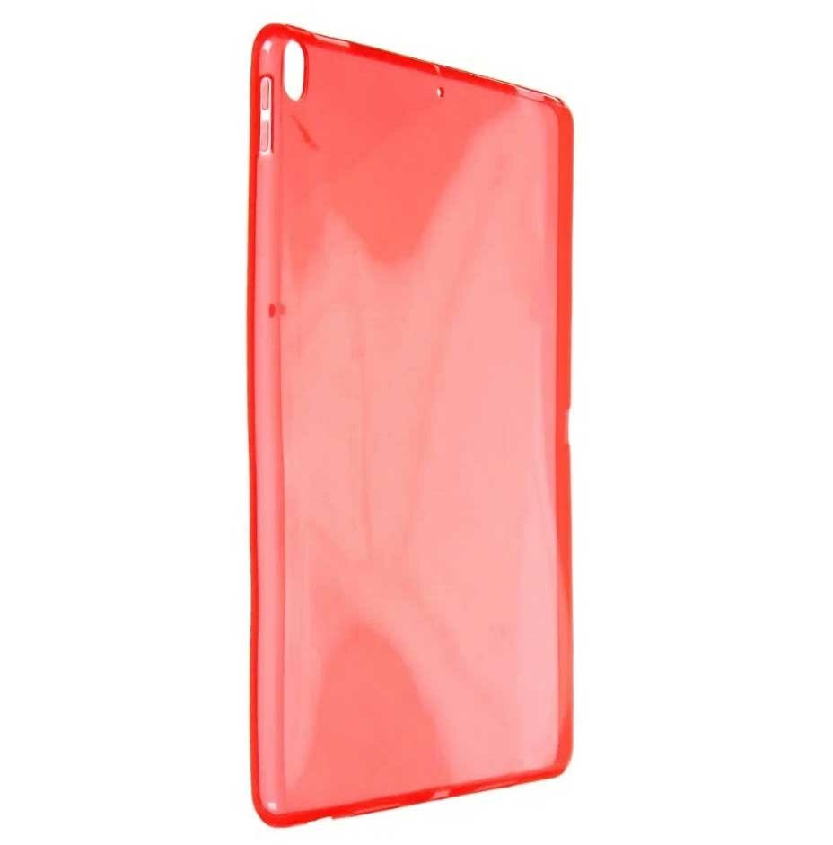 Чехол-накладка Red Line силиконовый для iPad Pro 10.5/Air 3 10.5, красный полупрозрачный УТ000026251 - фото №1
