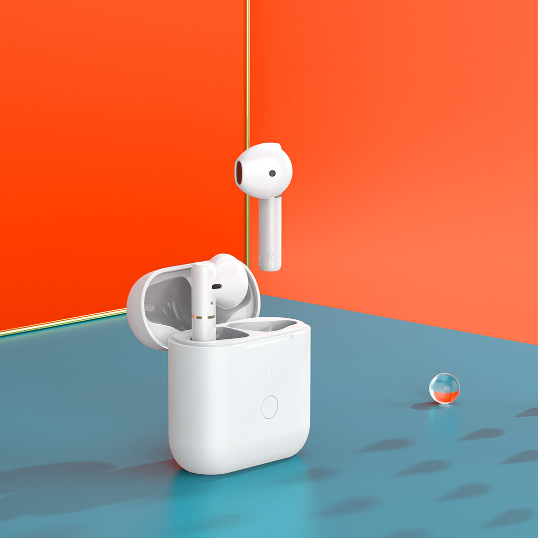 Беспроводные наушники QCY T8 (White)