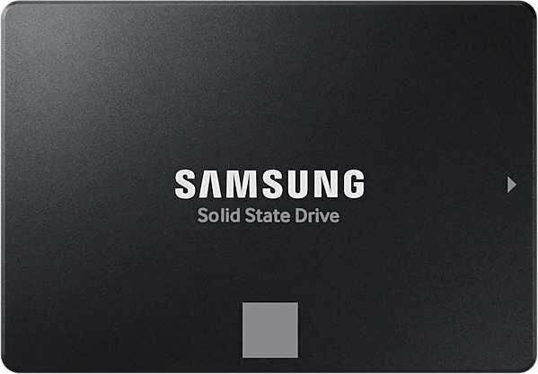 Накопитель SSD Samsung 870 EVO MZ-77E1T0BW/SATA III/1 TB /Скорость чтения 560МБайт/с Скорость записи 530МБайт/с