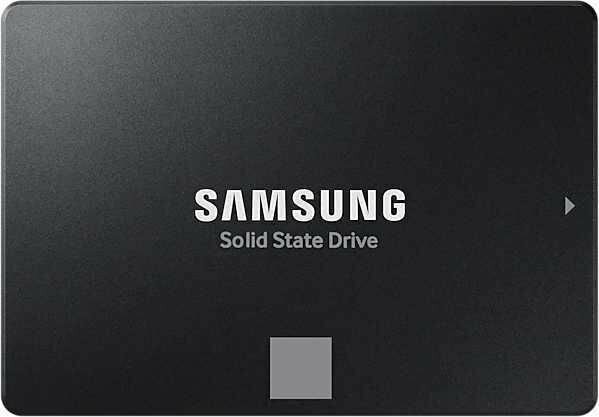 Накопитель SSD Samsung 870 EVO MZ-77E1T0BW/SATA III/1 TB /Скорость чтения 560МБайт/с Скорость записи 530МБайт/с