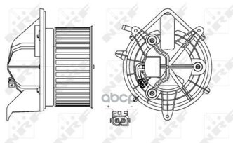 Моторчик Печки Mini Cooper 200611-201202 NRF арт. 34157