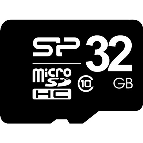 Карта памяти Silicon Power microSDHC 32Gb Class 10, SP032GBSTH010V10