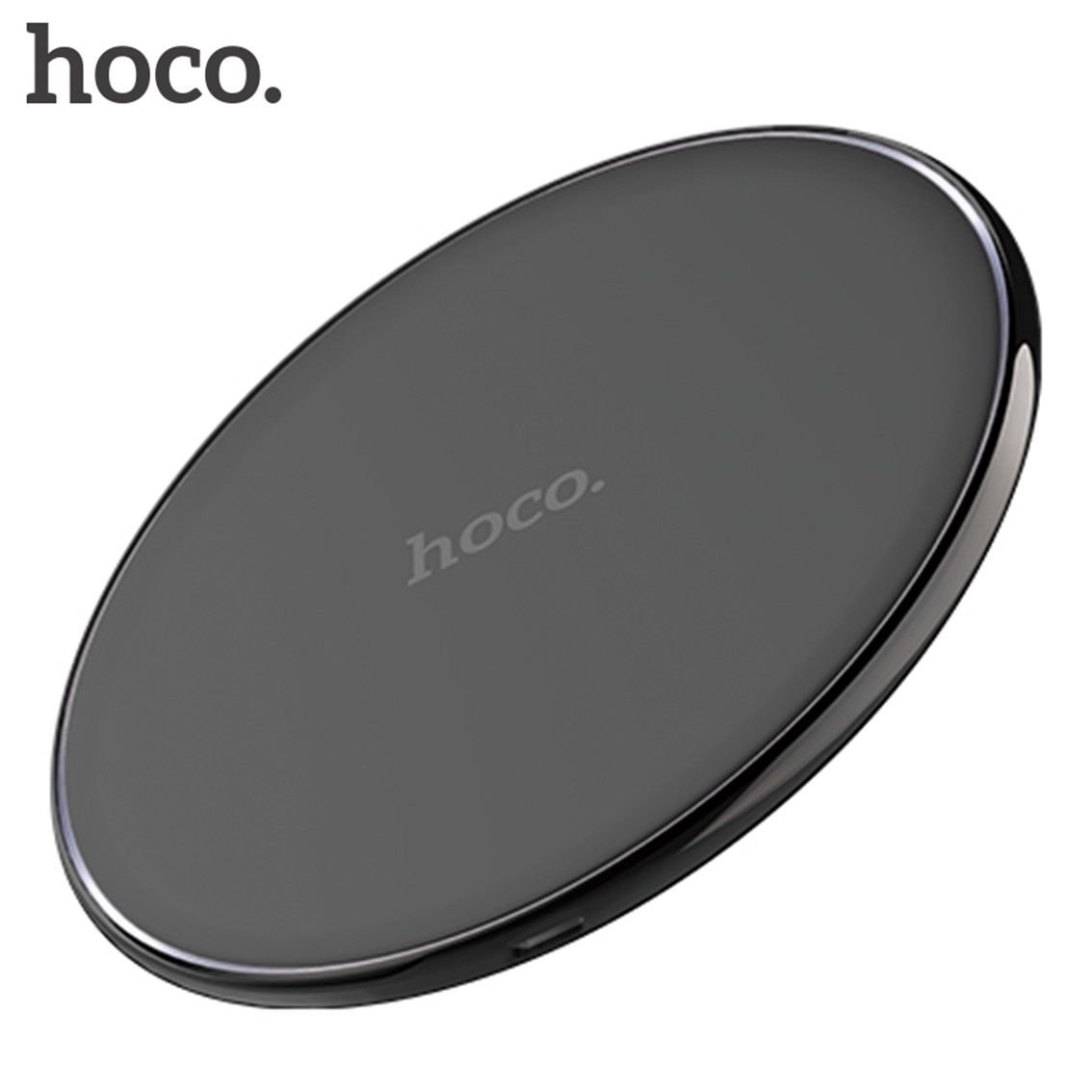 Беспроводное зарядное устройство HOCO Homey wireless charger (черный)