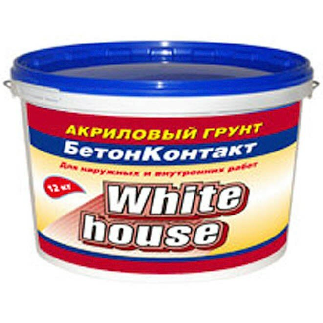 Грунтовка White House Бетонконтакт 12 кг