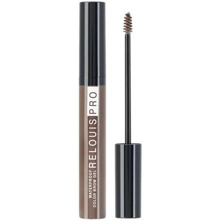 Relouis, Гель для бровей Waterproof Color Brow Gel тон 03 BROWN