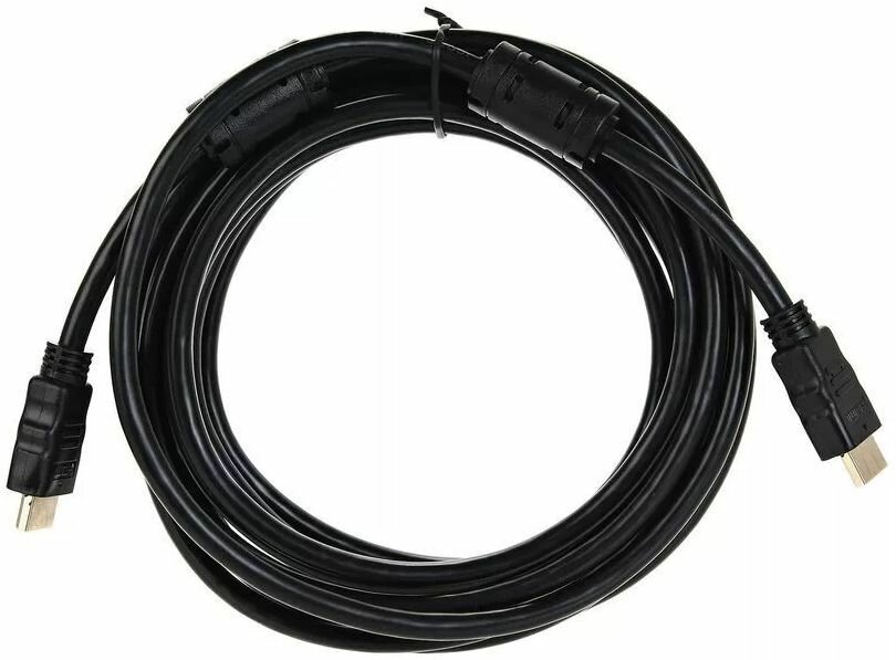 Кабель HDMI-19M --- HDMI-19M ver 2.0+3D/Ethernet,2 фильтра 5m Telecom