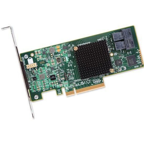 Контроллер LSI LOGIC LSI MegaRAID SAS 9341-8i SNGL PCI-E, 8-port ext 12Gb/s, SAS/SATA