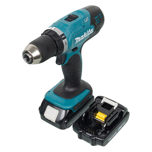 Дрель-шуруповерт Makita DDF453SYE 1.5Ач, с двумя аккумуляторами