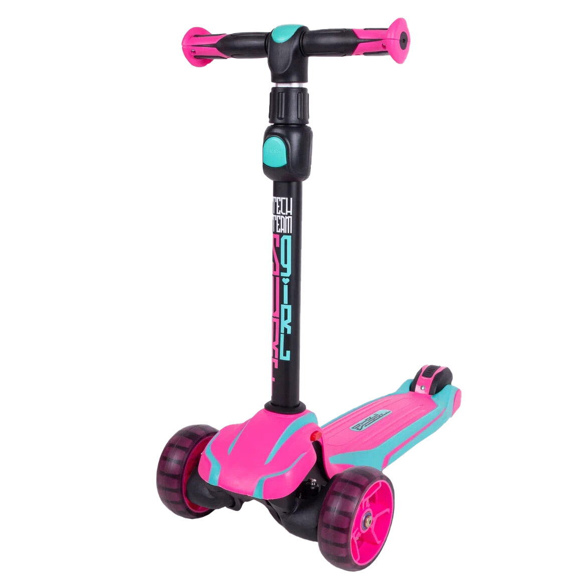 Трёхколёсный самокат Tech Team Surf Girl - 2024 Pink/Celadon