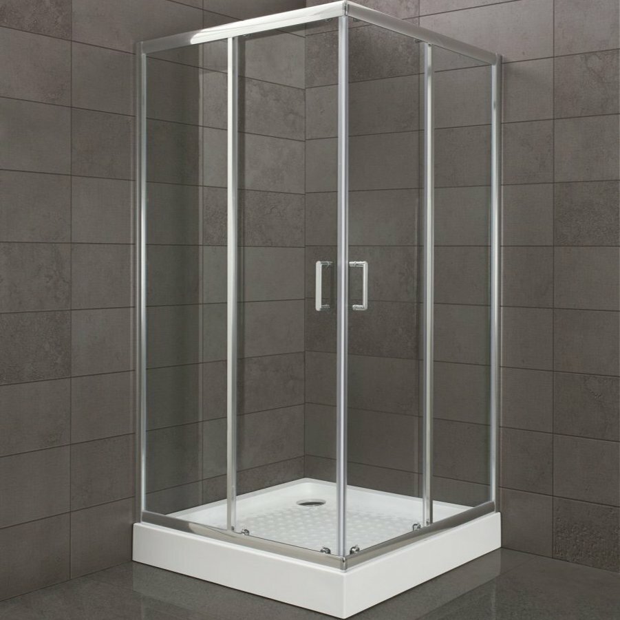 BelBagno Душевой уголок BelBagno Uno 195 A 2 80 C Cr стекло прозрачное