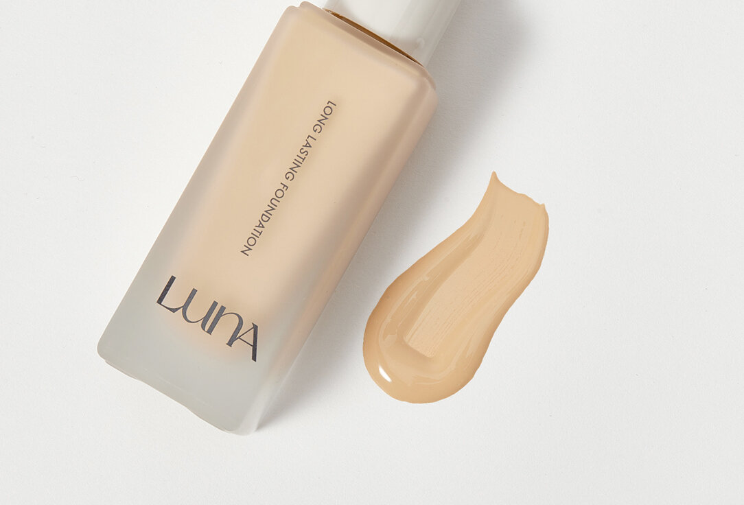 Тональная основа для лица SPF 35 LUNA, Long-Lasting Foundation 30мл