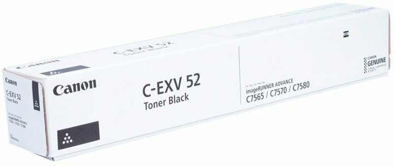 Тонер-картридж черный Canon C-EXV 52 (black)