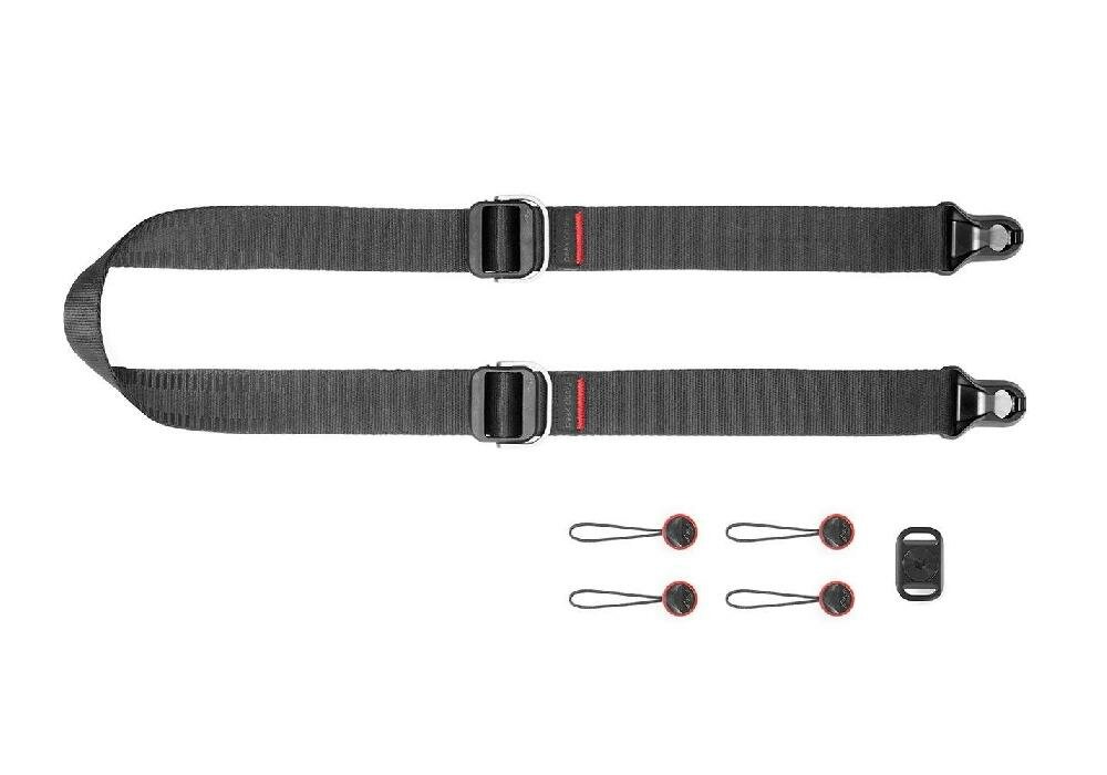 Плечевой ремень Peak Design Camera Strap Slide Lite V3.0 Black тонкий