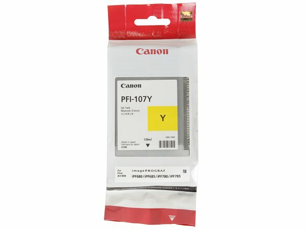  Canon PFI-107Y 6708B001