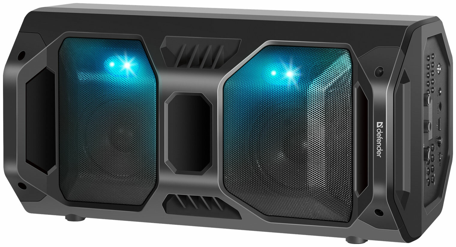 Портативная акустика Defender Rage 50Вт Light/BT/FM/USB/LED/TWS