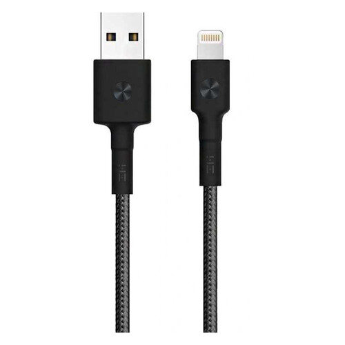 Кабель Xiaomi ZMI AL803, Lightning (m) - USB (m), 1м, MFI, в оплетке, черный