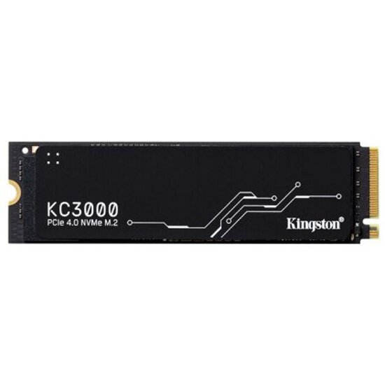 SSD диск KINGSTON M.2 2280 KC3000 512 Гб PCI-E 4.0 x4 NVMe 3D TLC графеновый радиатор (SKC3000S/512G)