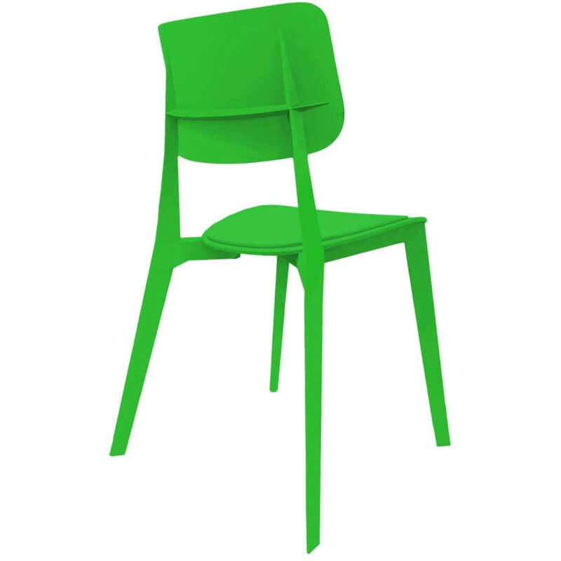 Стул для столовых SHT-S110-P зеленый/зеленый - фотография № 3