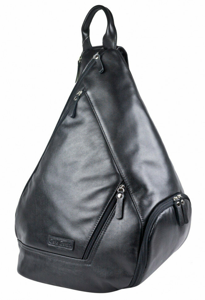 Кожаный рюкзак Carlo Gattini Mongardino black 3100-01