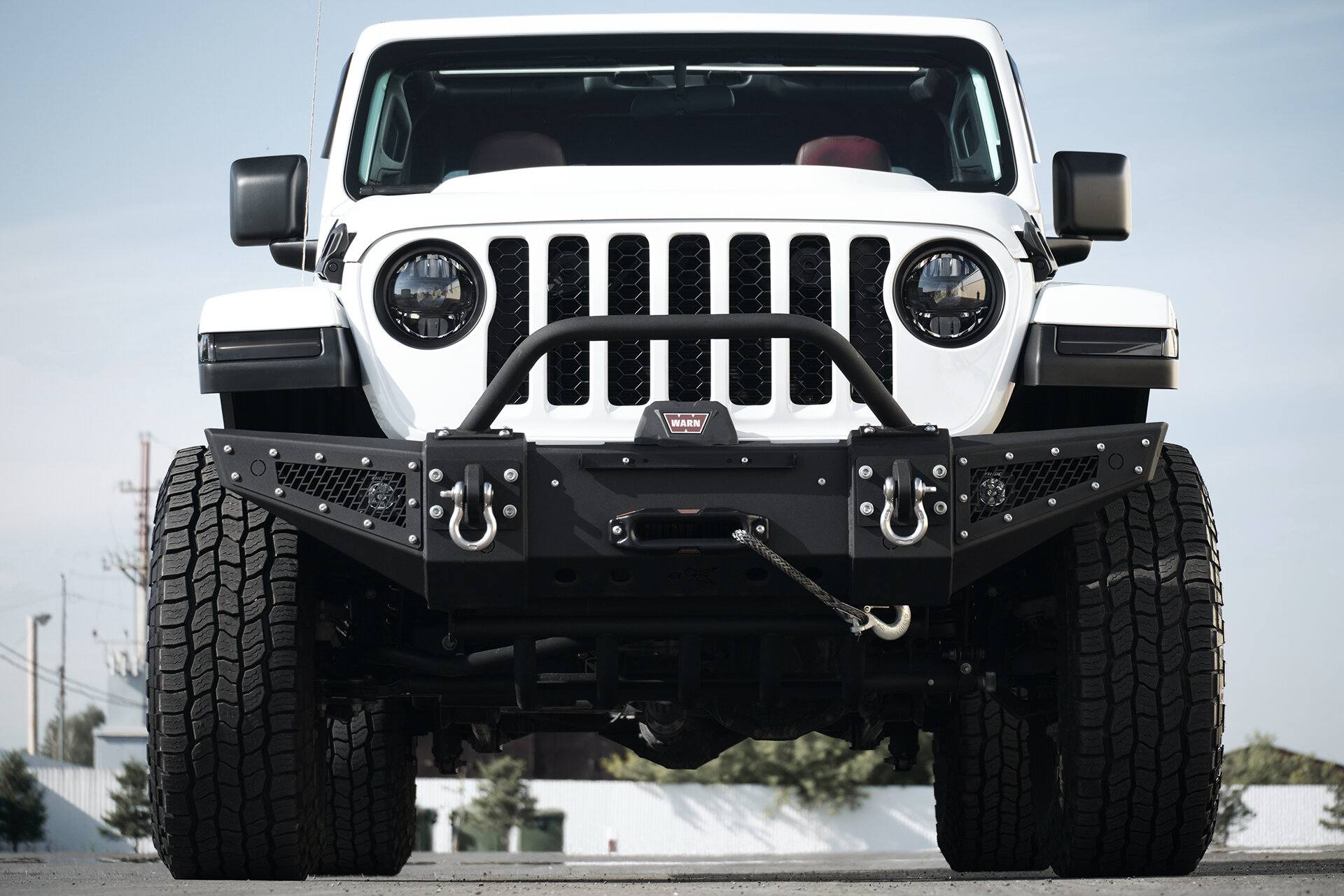 Бампер силовой передний BMS HUNTER для Jeep Gladiator JT 2018-2023 — фото 9
