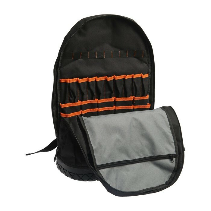 Рюкзак для инструментов DEKO DKTB59, 2 отделения, пластиковое дно, 500 х 380 х 230 мм - фотография № 7
