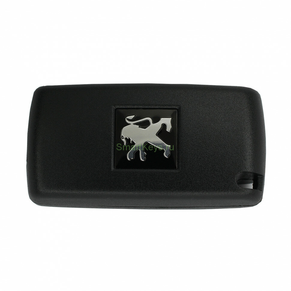 Корпус выкидного ключа Peugeot 307 807 три кнопки (кнопка свет) лезвие VA2