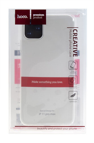 Накладка HOCO Light series TPU case для iPhone 11 Pro Max прозрачная