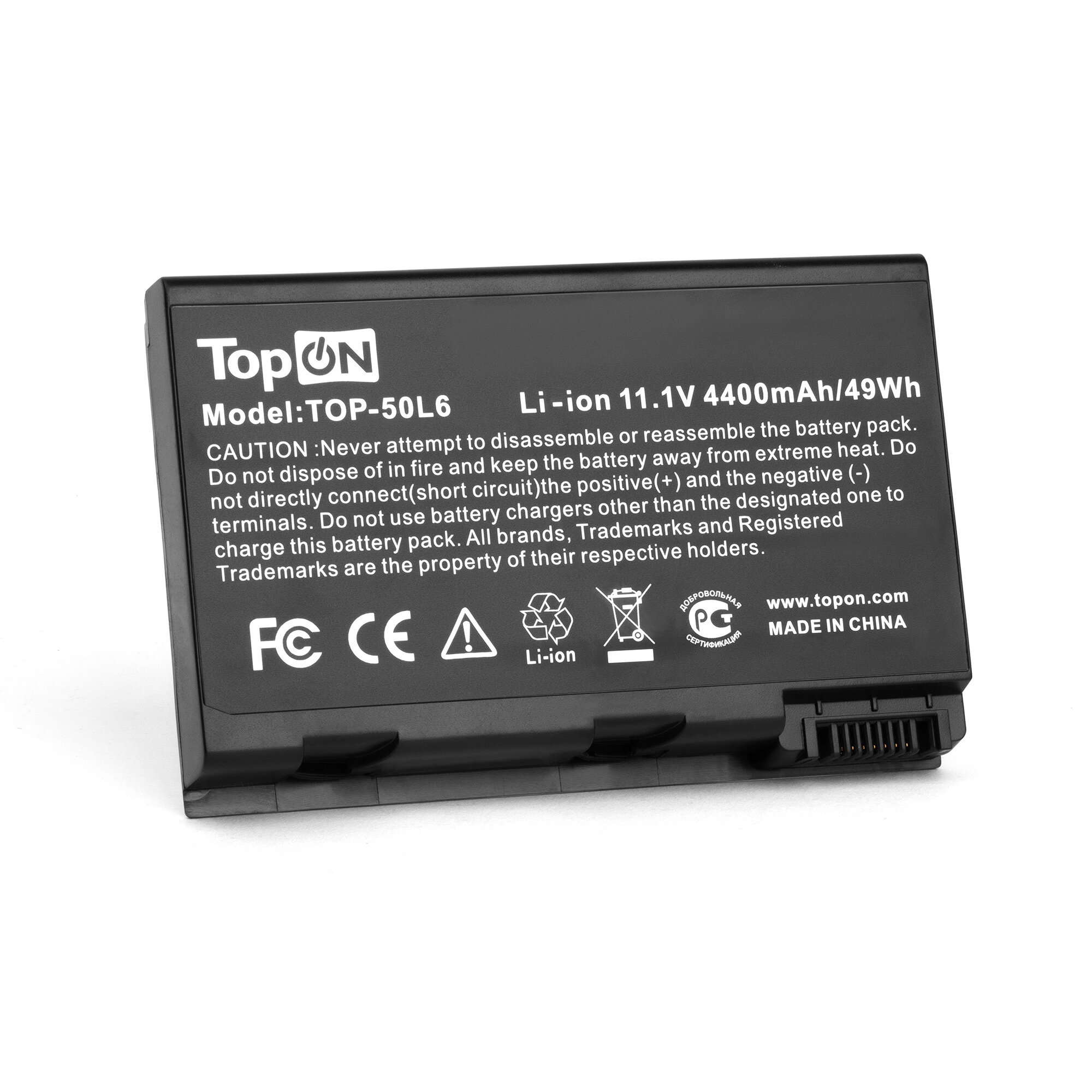 Аккумулятор для ноутбука Acer Aspire 3690 5110 5680 TravelMate 3900 4200 Series. 11.1V 4400mAh 49Wh. PN: BATCL50L8 BT.00803.005.