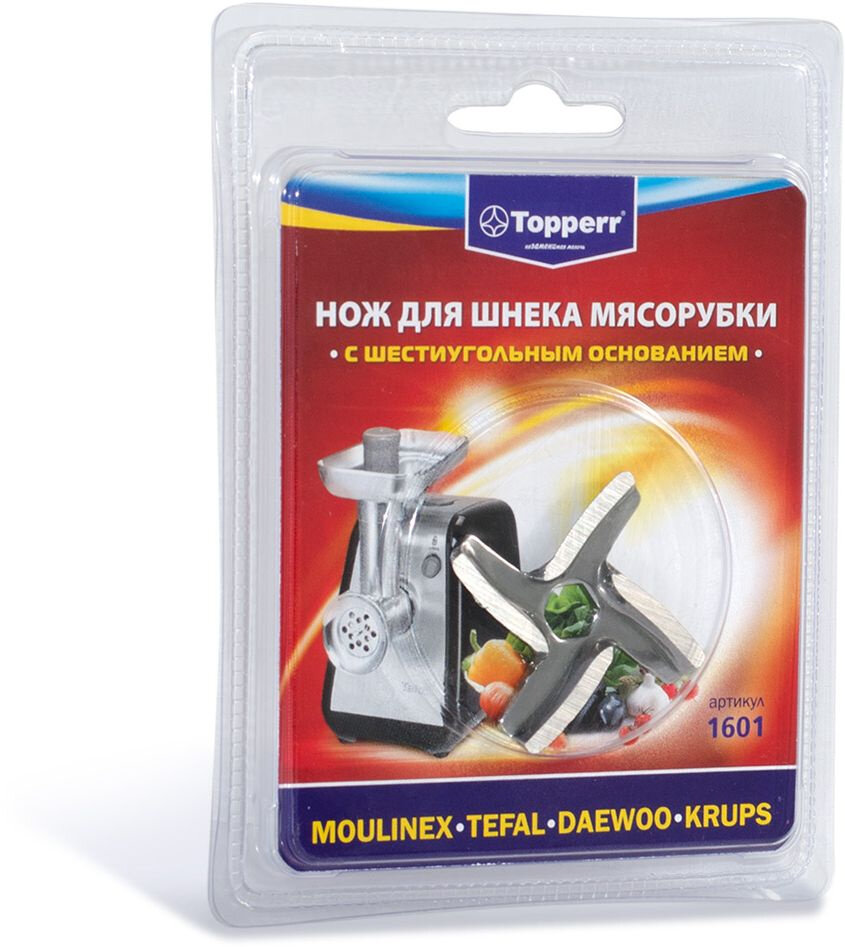 Нож для шнека мясорубки Topperr 1601