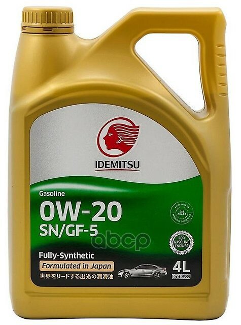 IDEMITSU Idemitsu 0w20 Gasolin Sn/Gf-5 4л. Масло Моторное