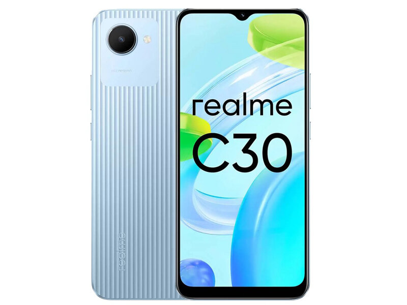 Сотовый телефон Realme C30 4/64GB LTE Blue