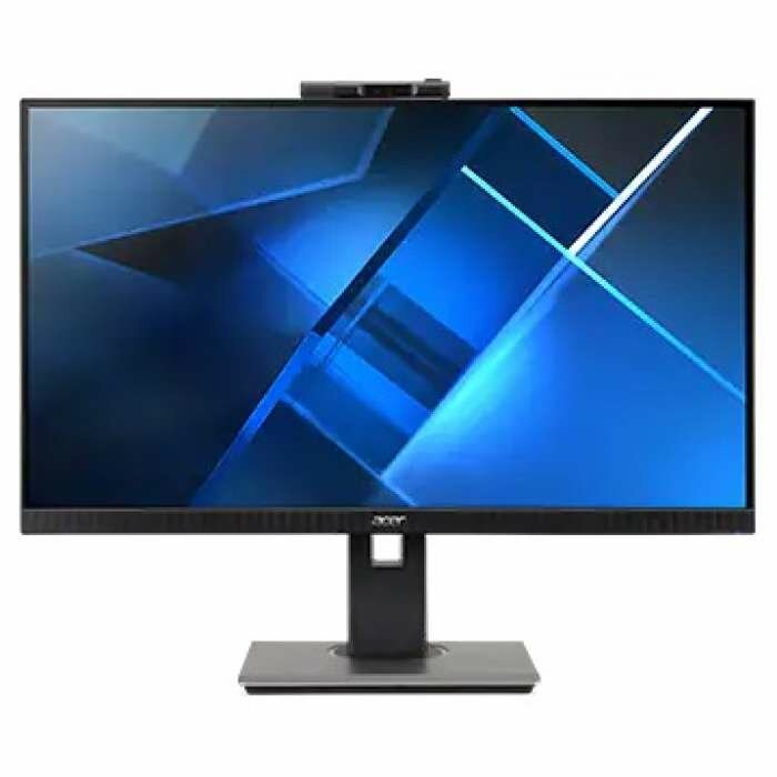 Мониторы 23,8" ACER (Ent.) B247YDbmiprczx, IPS, 1920x1080, 75Hz, 4ms, 178°/178°,VGA + HDMI + DP + USB3.0(1up 4down) + Webcam + Audio In/Out+ Колонки 2Wx2, FreeSync, HAdj 120mm, 2Wx2, Black/Darkgrey ( UM.QB7EE.D01,дисплей ЖК, LCD, Full HD , D-Sub )