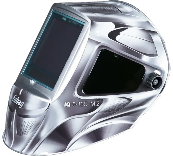 фото Маска сварщика FUBAG "Хамелеон" IQ 5-13C M 2 (100х93 мм), 5-9/9-13 DIN с регулирующимся фильтром