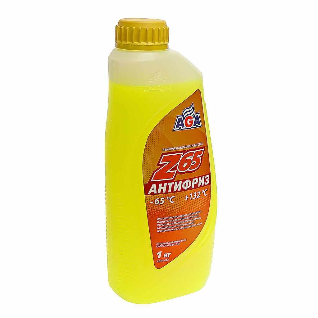 фото Антифриз желтый -65C 0.946л Antifreeze Z65, AGA042Z, AGA
