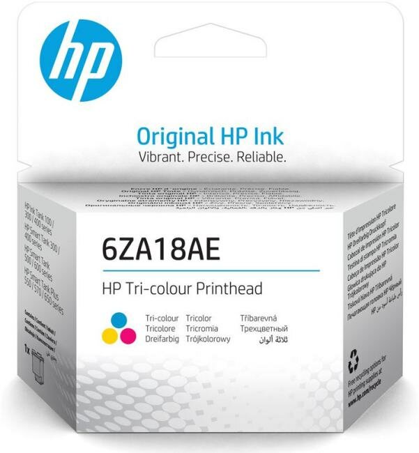 Печатающая головка Hp 6ZA18AE (цветная)