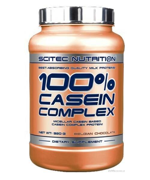 100% Casein Complex Scitec Nutrition 920 г (Бельгийский шоколад)
