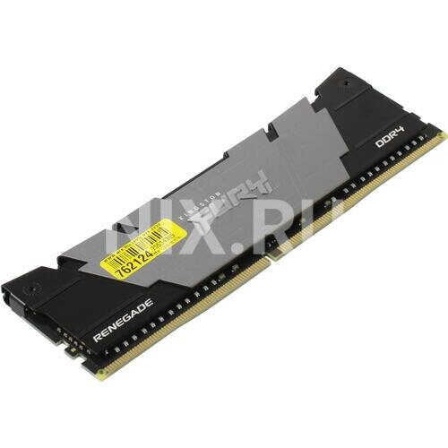 Оперативная память KINGSTON FURY Renegade Black DIMM DDR4 16GB 3600 MHz (KF432C16RB12/16)