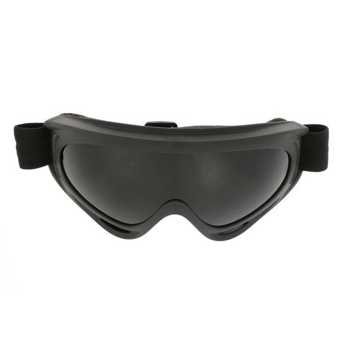 Защитные очки TORSO Для езды на мототехнике стекло с затемнением черные