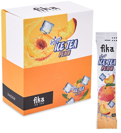 Холодный чай со вкусом персика, 24 шт х 22 гр ARM-07/06 FIKA 113-852079