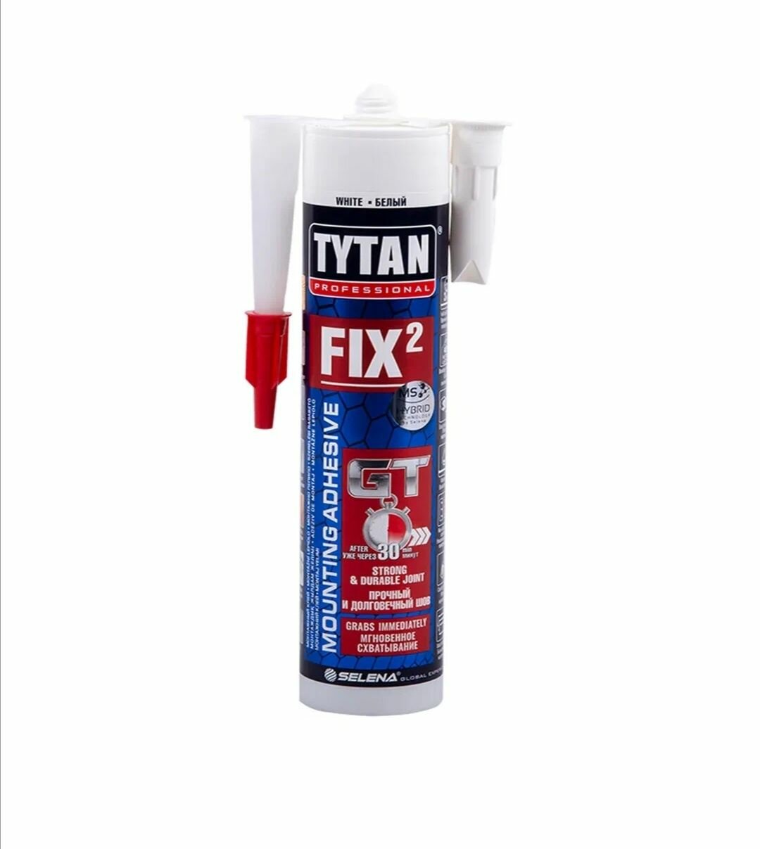 Клей монтажный Tytan Professional Fix2 GT 290 мл белый 2шт