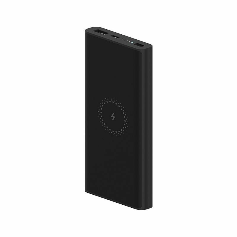 Беспроводной внешний аккумулятор повербанк Xiaomi Wireless Youth Edition 10000 mAh WPB15ZM (Black)