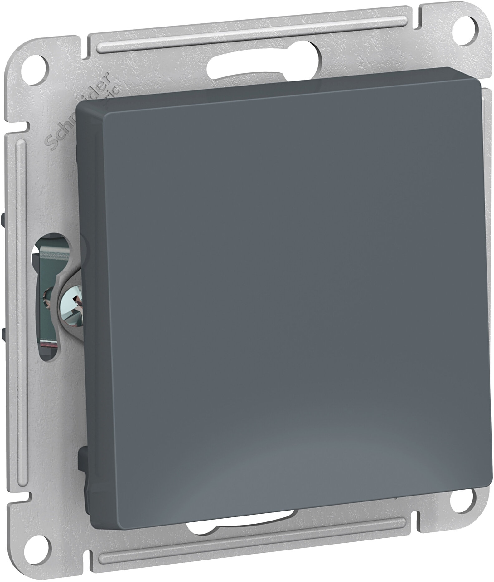 фото Одноклавишный перекрёстный переключатель Schneider Atlas Design (Грифель)